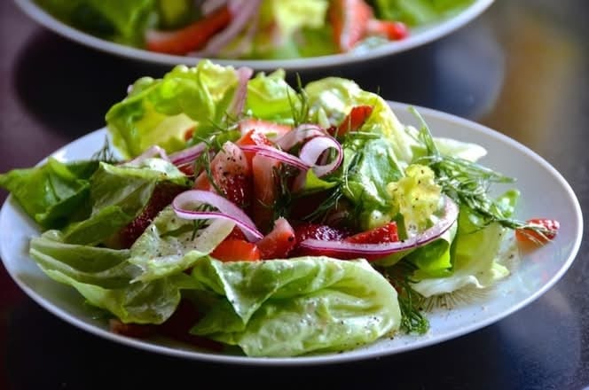Large Pan House Salad.
